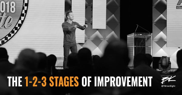 The 1-2-3 Stages of Improvement