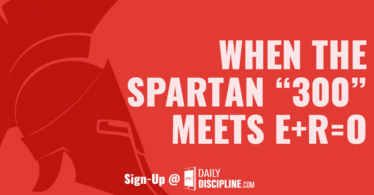 When the spartan "300" meets E+R=O
