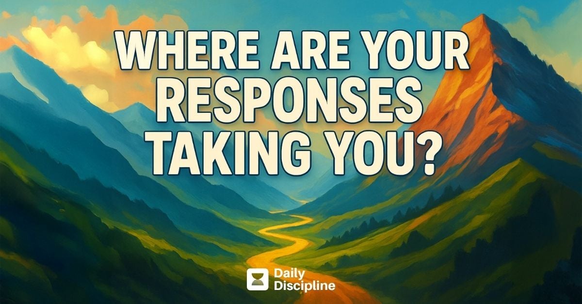 Where are your responses taking you?