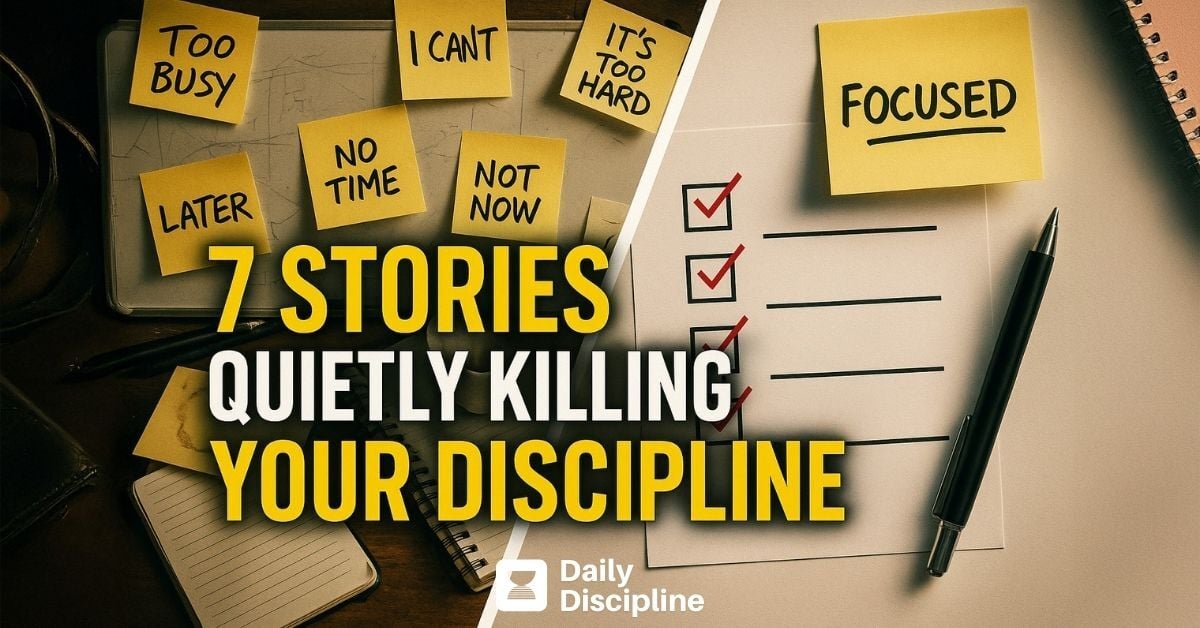 7 Stories Quietly Killing Your Discipline