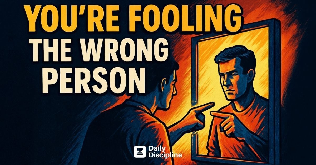 You’re fooling the wrong person