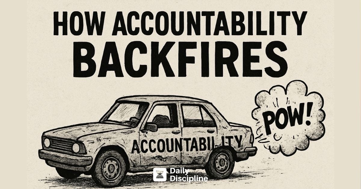 How accountability backfires