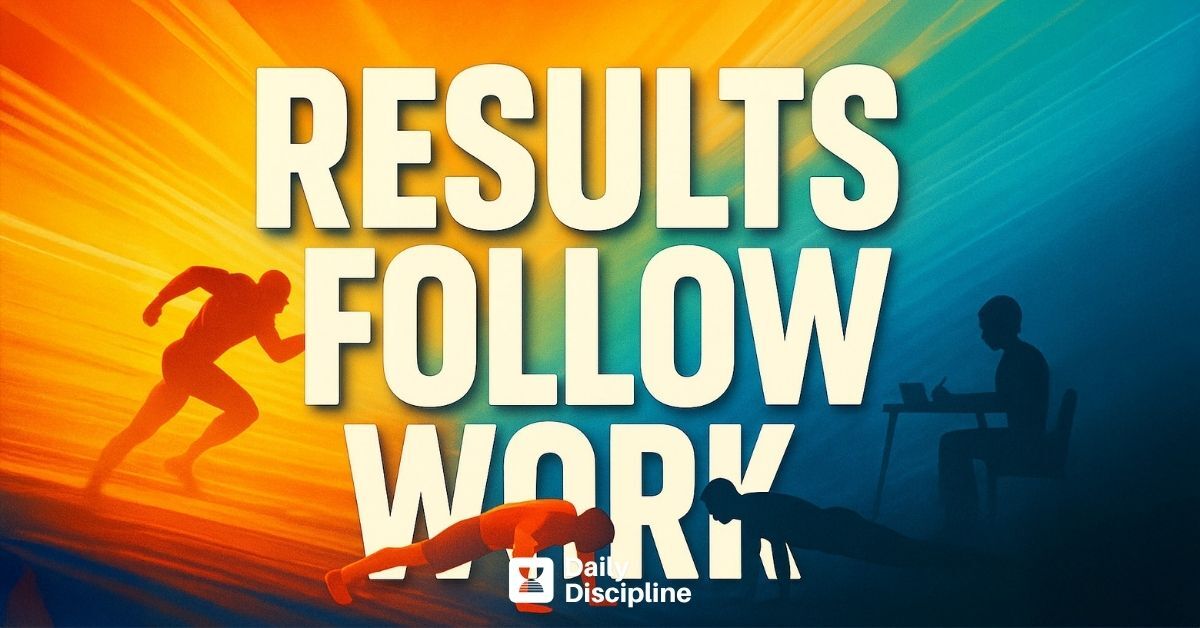 Results follow work