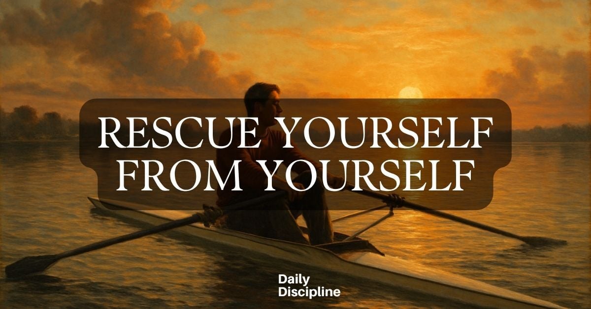 Rescue yourself from yourself