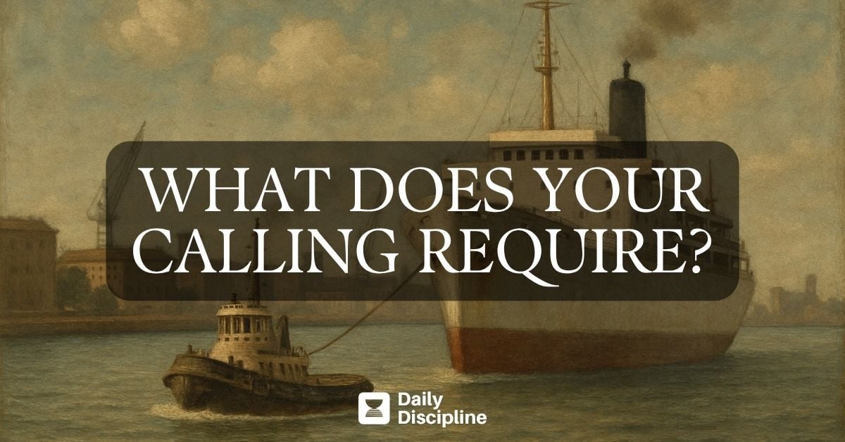 What does your calling require?