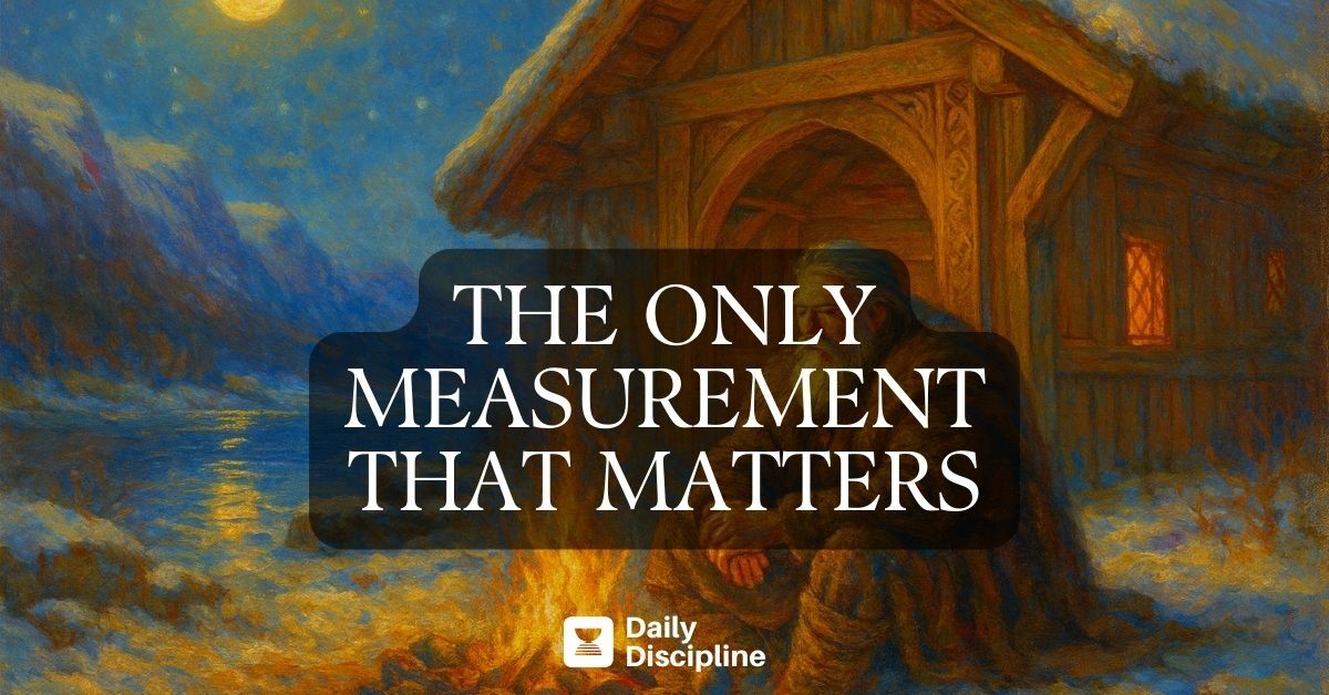 The only measurement that matters