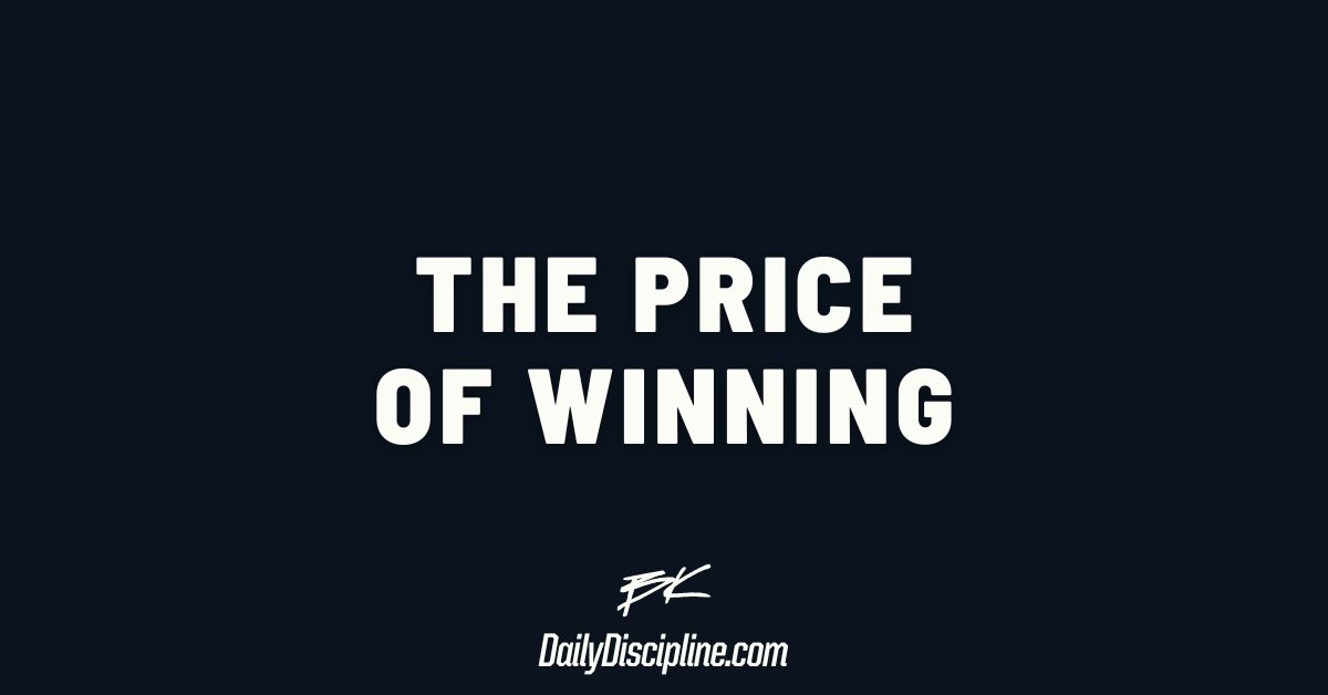 The price of winning