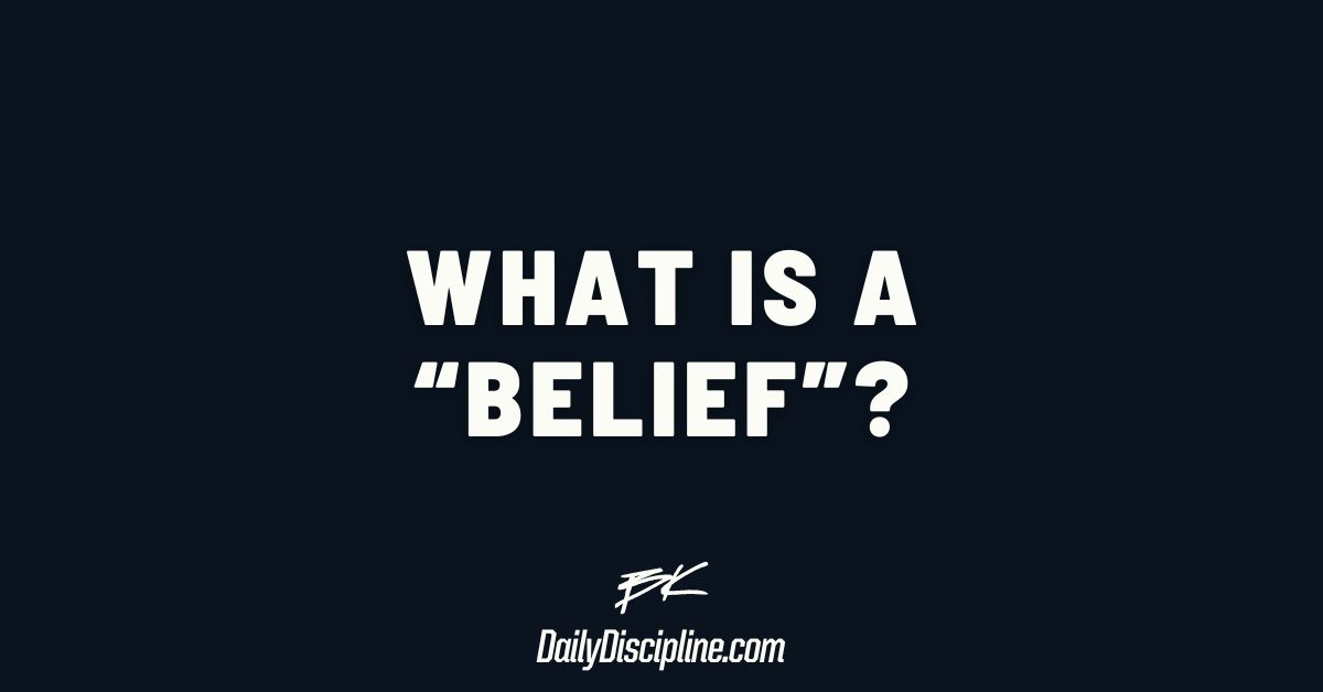What is a “belief”?