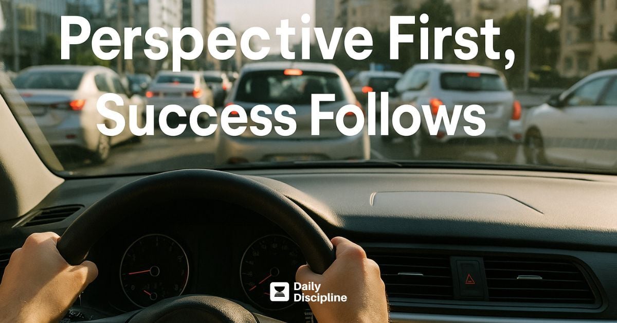 Perspective First, Success Follows