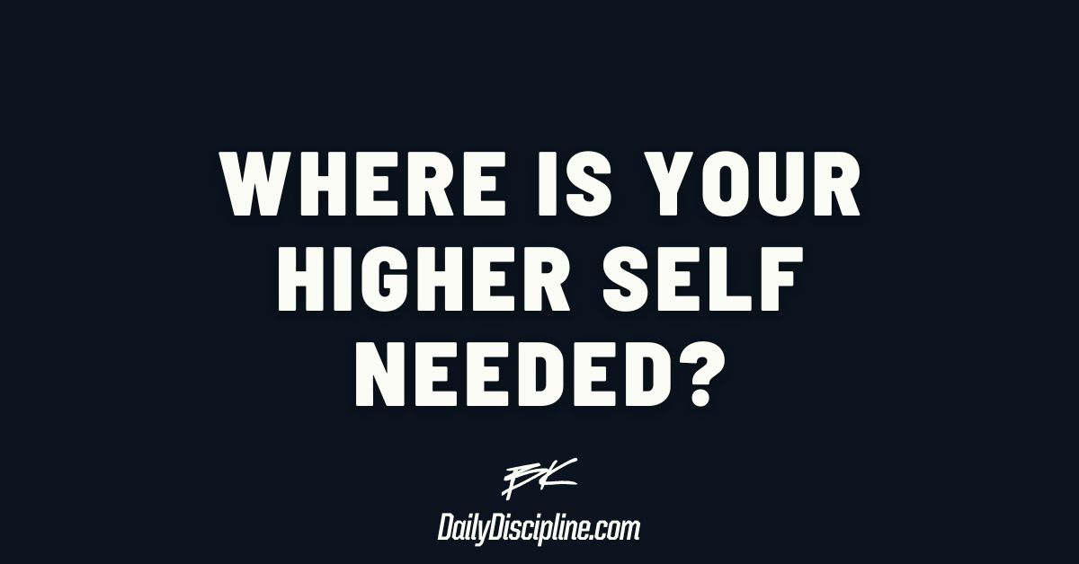 Where is your Higher Self needed?