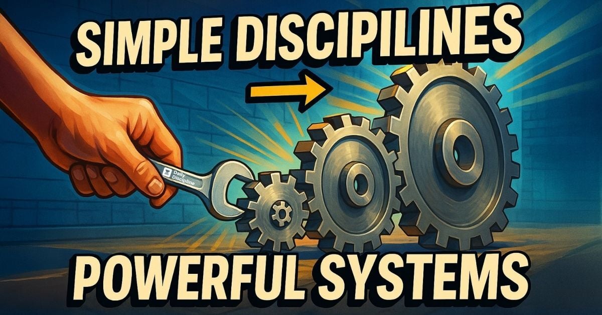 Simple Disciplines —> Powerful Systems