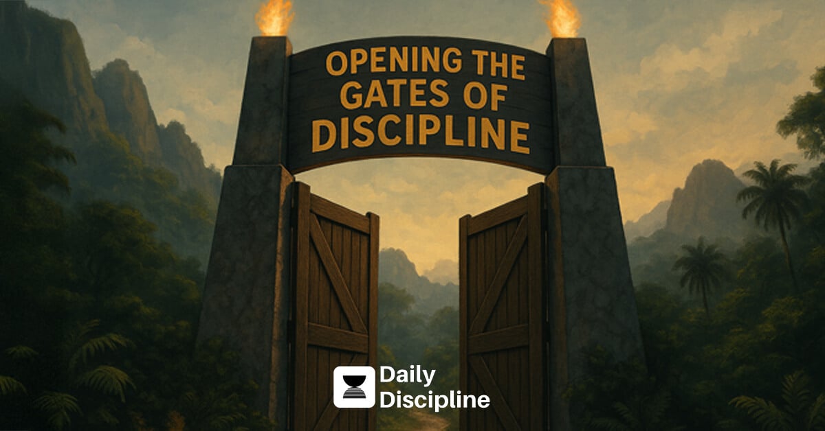 Opening the gates of discipline