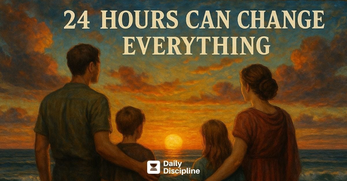 24 hours can change everything