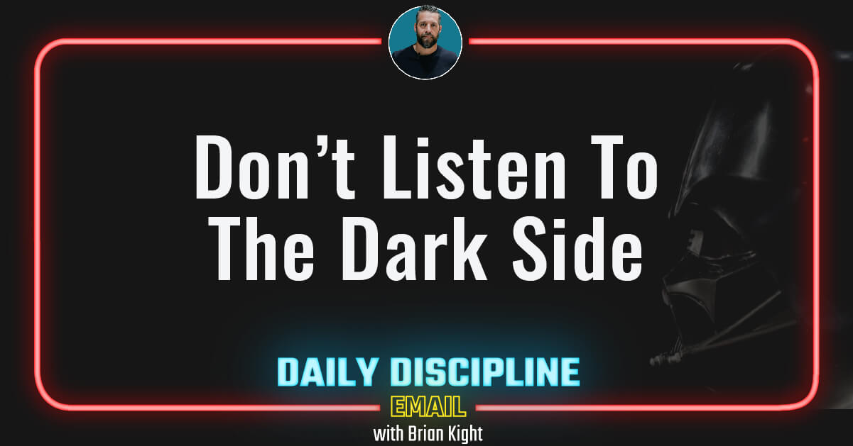 Don’t Listen To The Dark Side
