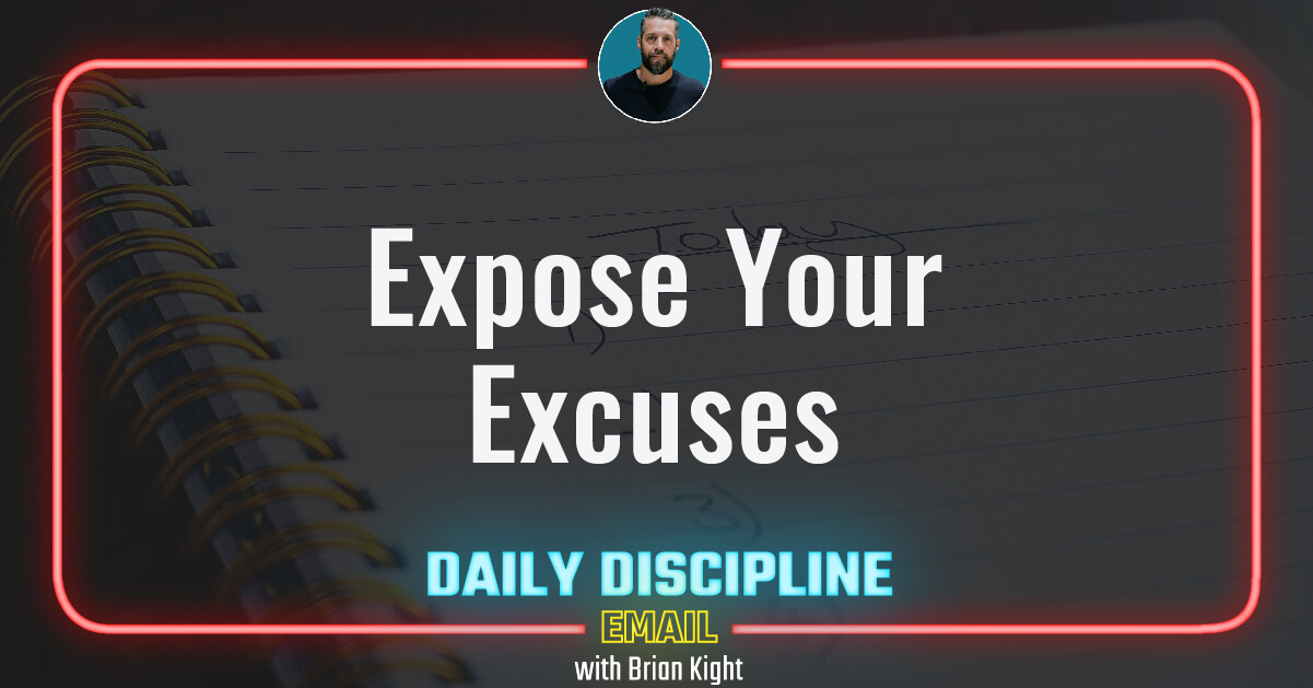 Expose Your Excuses