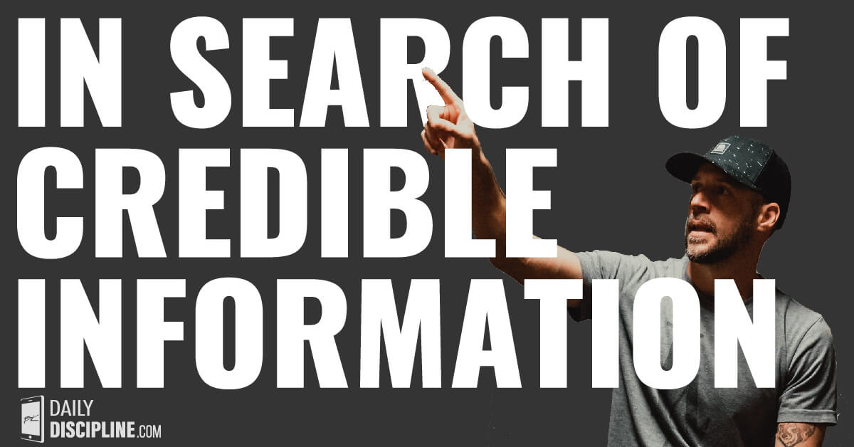 In search of credible information